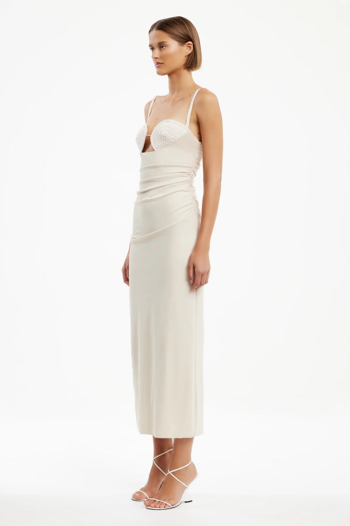 Significant Other Maddie Midi Dress | Seashell