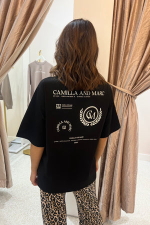 C&M Camilla & Marc Zinnia Tee | Black