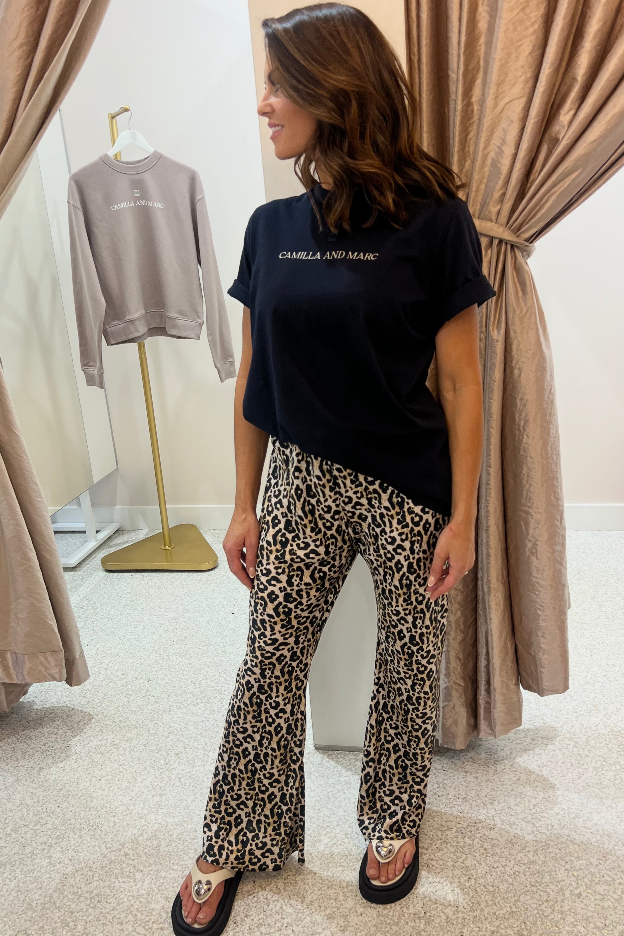 C&M Camilla & Marc Grayson Tee | Slate