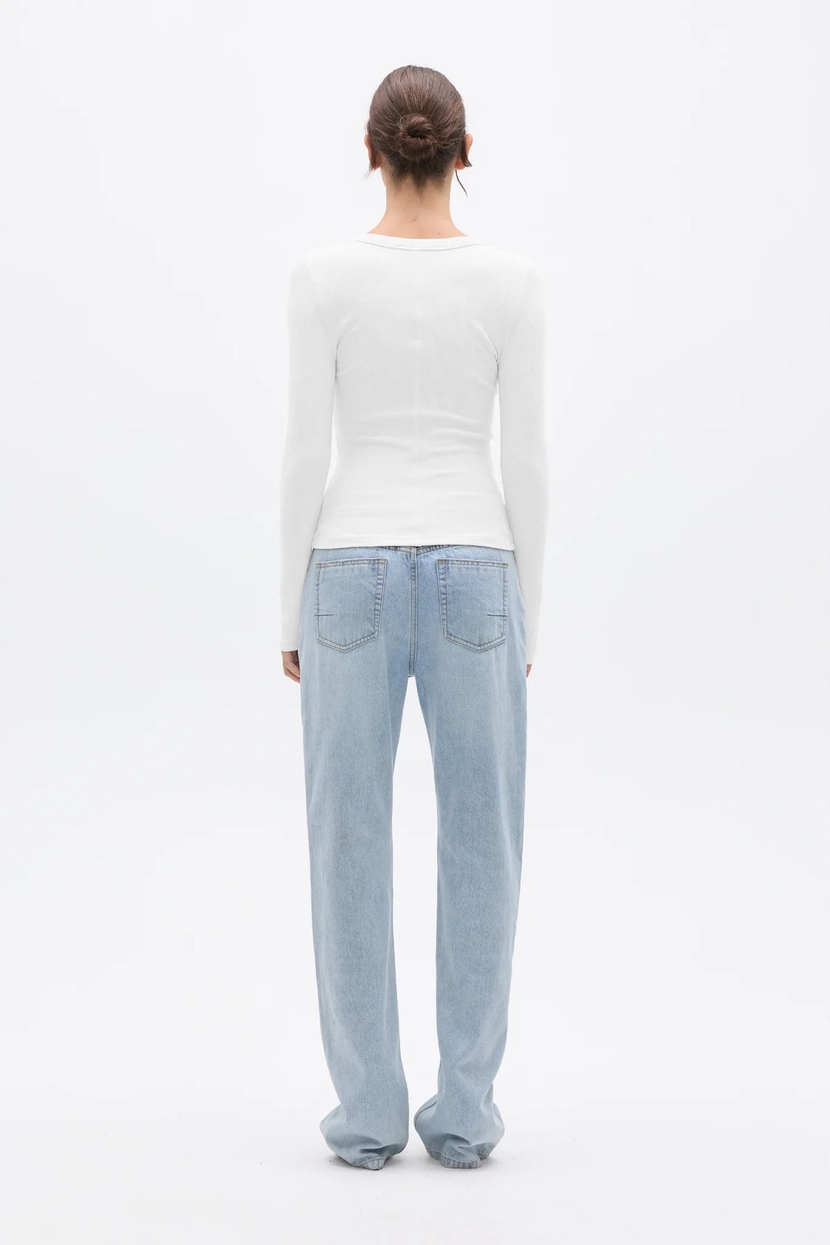 Bayse Brand Grace Long Sleeve | White || PRE_ORDER ETA 28/06/2026