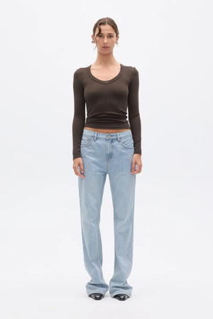 Bayse Brand Grace Long Sleeve | Espresso || PRE_ORDER ETA 28/06/2026