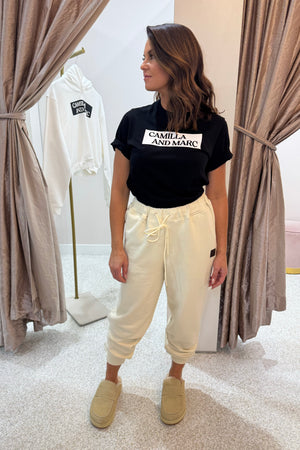C&M Camilla & Marc Carmont Graphic Tee | Black/White