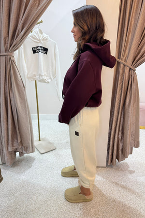 C&M Camilla & Marc Odile Gaphic Hoodie | Burgandy