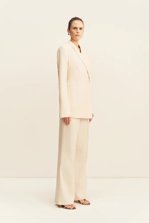 Shona Joy Asher Hourglass Blazer | White Swan