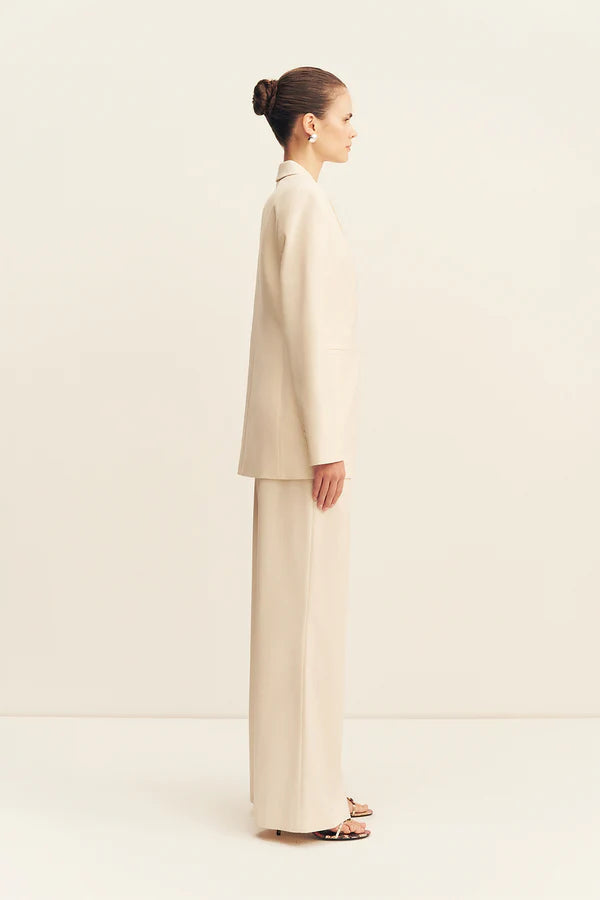 Shona Joy Asher Hourglass Blazer | White Swan