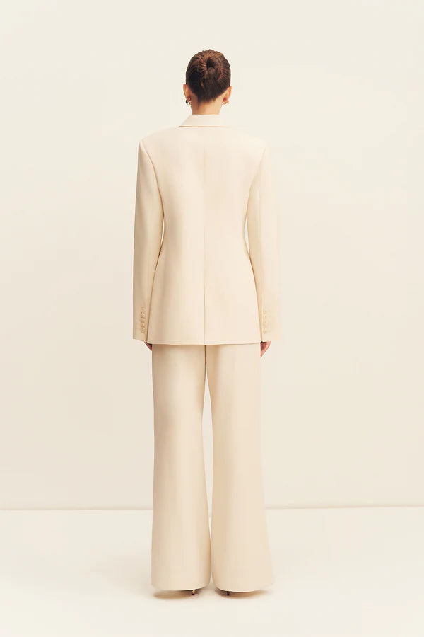 Shona Joy Asher Hourglass Blazer | White Swan