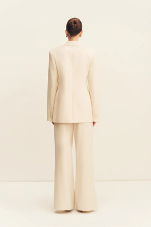 Shona Joy Asher Hourglass Blazer | White Swan