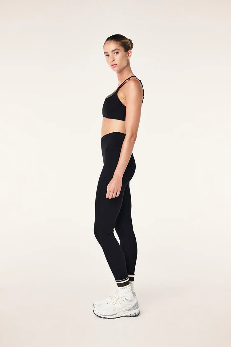 P.E Nation Wander Full length Legging | Black / Tarmac