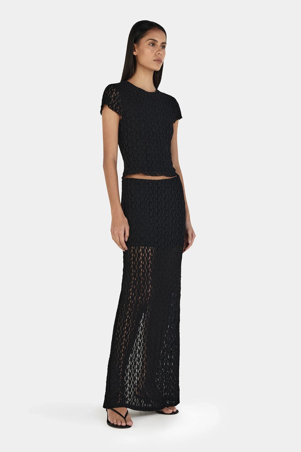 Ownley Delphine Skirt | Black