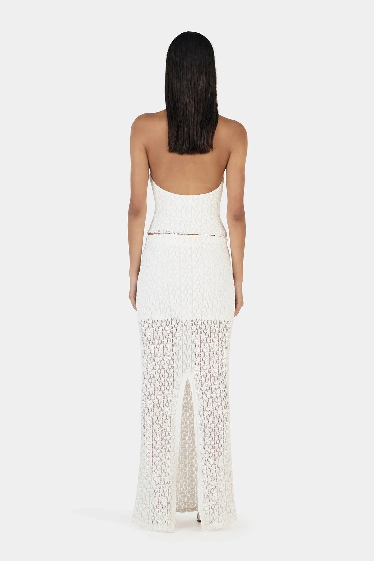 Ownley Nola Halter Top | Ivory