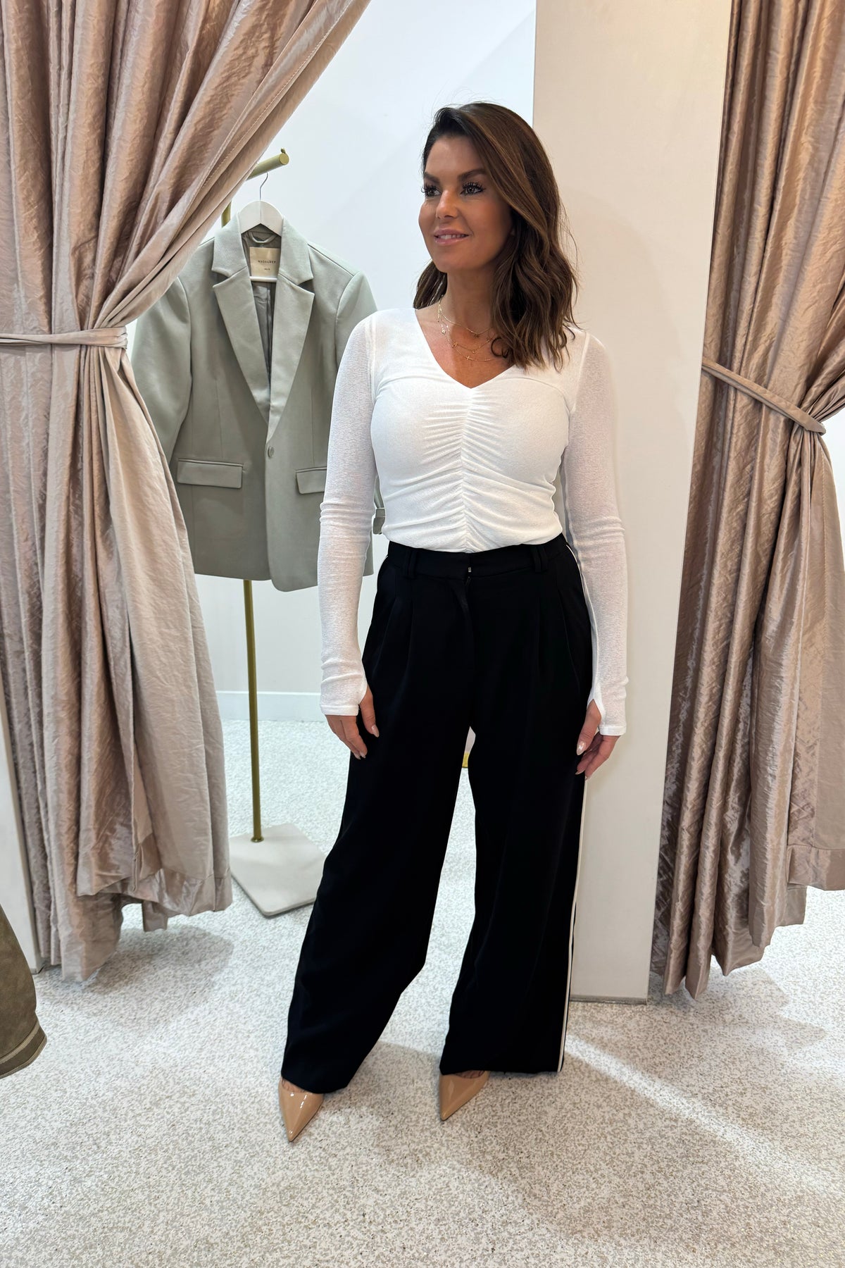 Nude Lucy Abigal Pant | Black