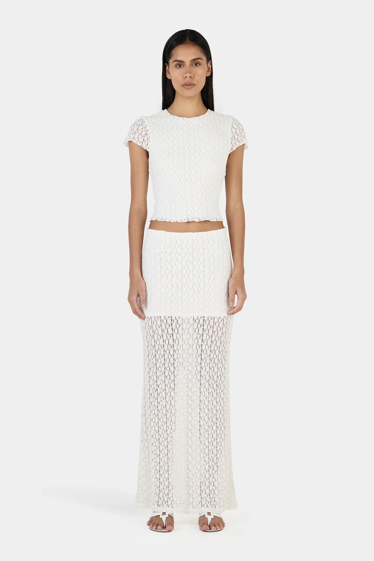 Ownley Delphine Skirt | Ivory