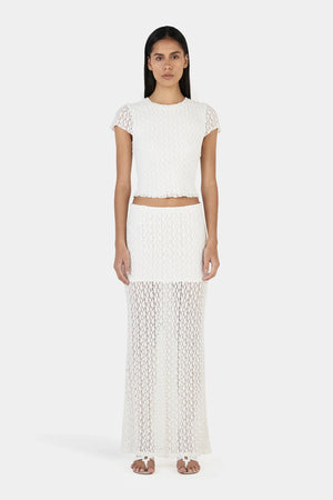 Ownley Delphine Skirt | Ivory