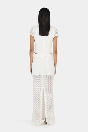 Ownley Delphine Skirt | Ivory