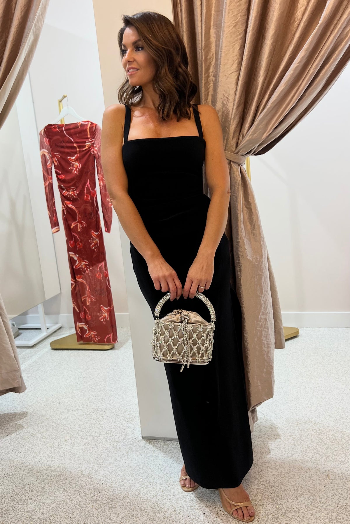 Bec + Bridge Leora Tuck Maxi Dress | Black