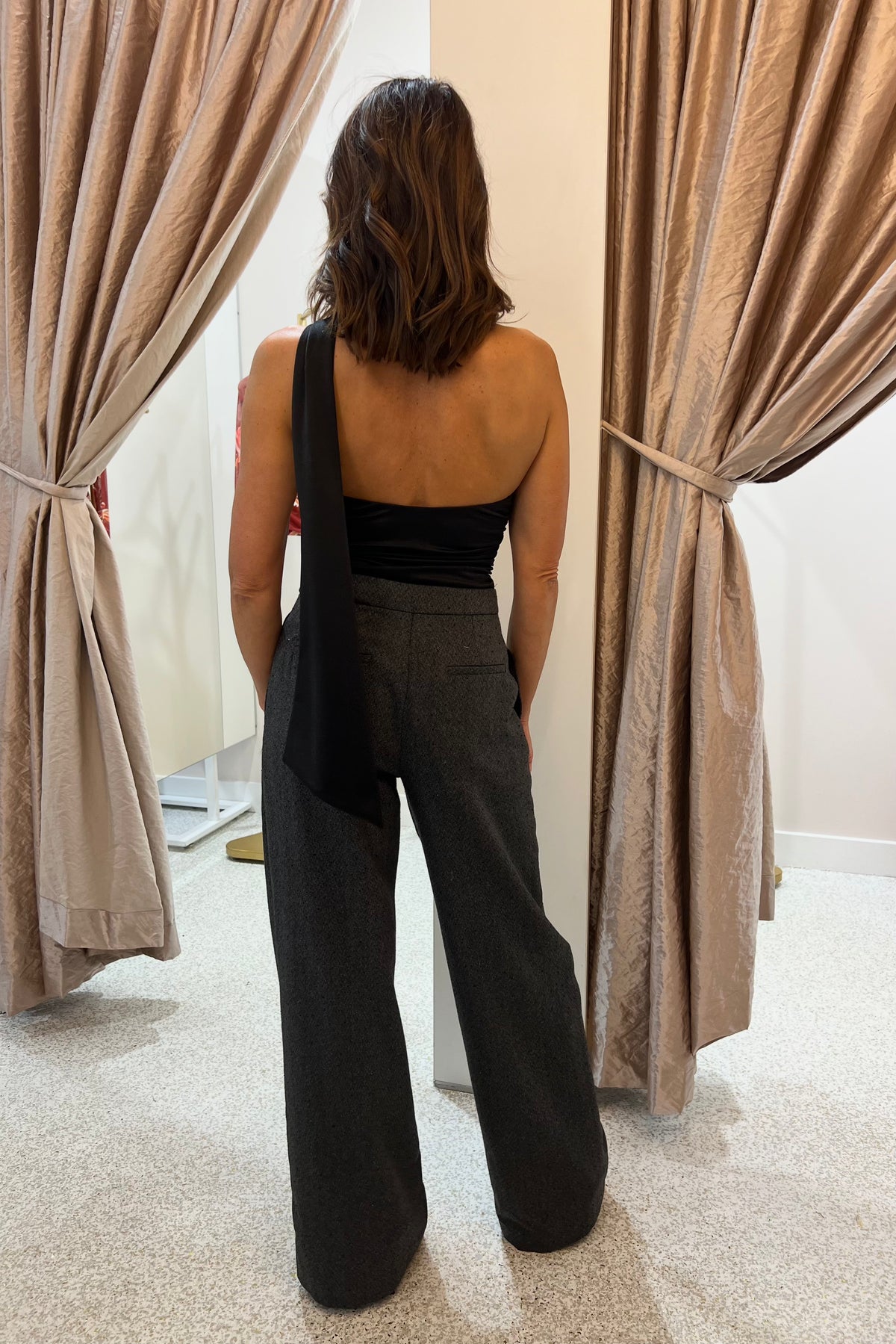 Bec + Bridge Shae Oversized Pant | Charcoal