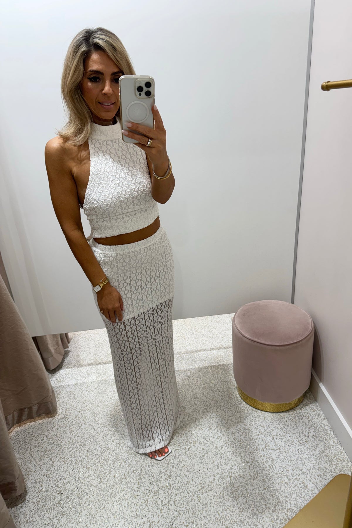 Ownley Delphine Skirt | Ivory