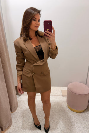 Significant Other Eris Blazer Dress | Taupe
