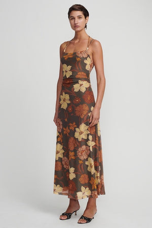 Hansen & Gretel Odessa Maxi Dress | Moss Floral