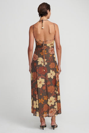 Hansen & Gretel Odessa Maxi Dress | Moss Floral