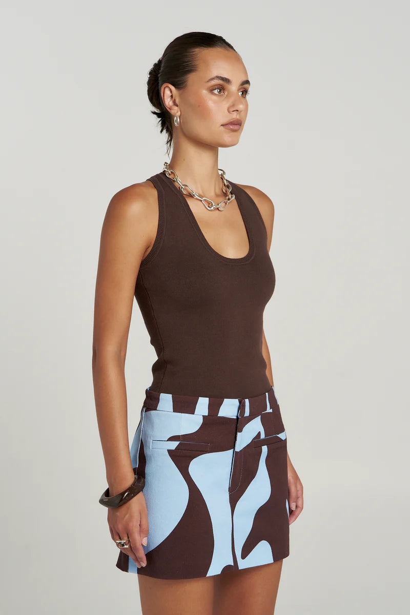 Summi Summi Halle Tank | Espresso