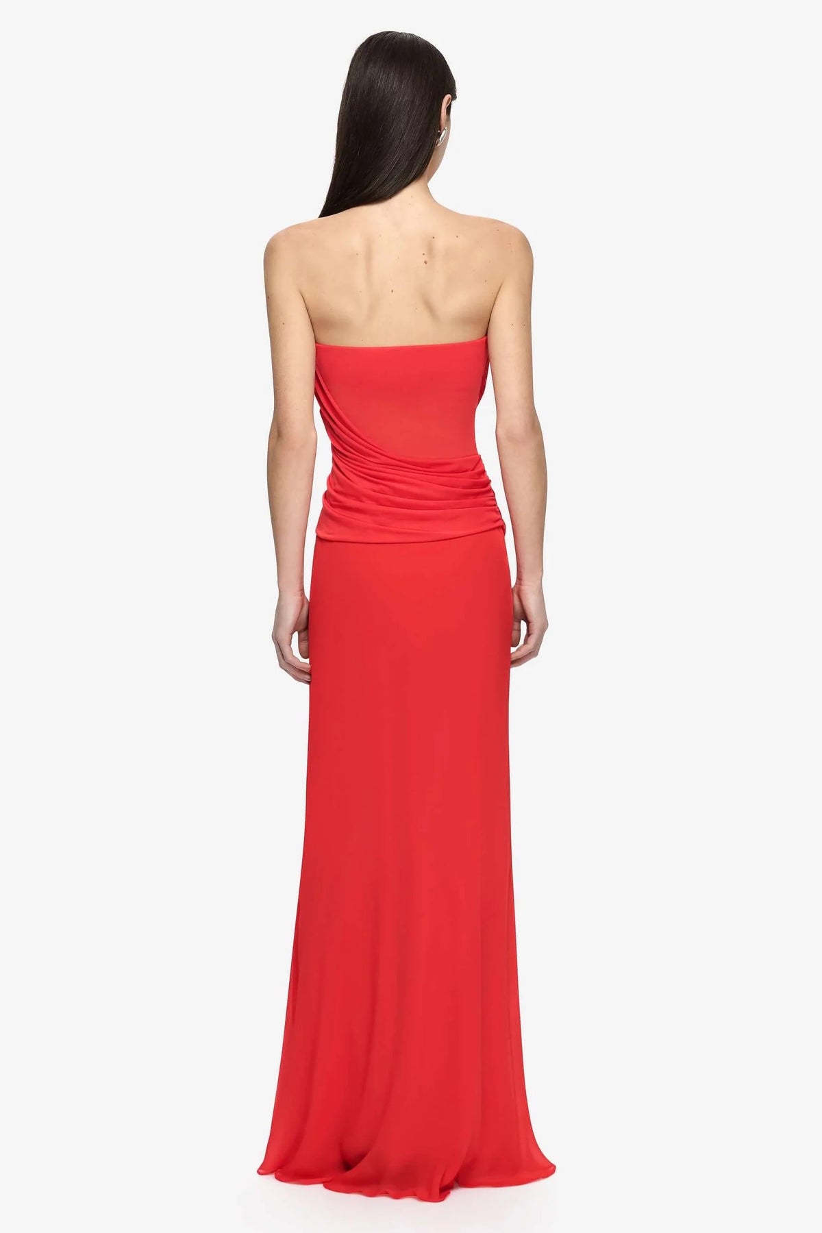 Bec + Bridge Xanithis Strapless Maxi Dress | Flame