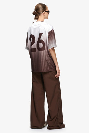 Bec + Bridge Zelia Jersey T-Shirt | Bitter Chocolate Ombre