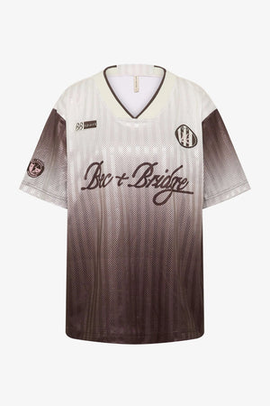 Bec + Bridge Zelia Jersey T-Shirt | Bitter Chocolate Ombre