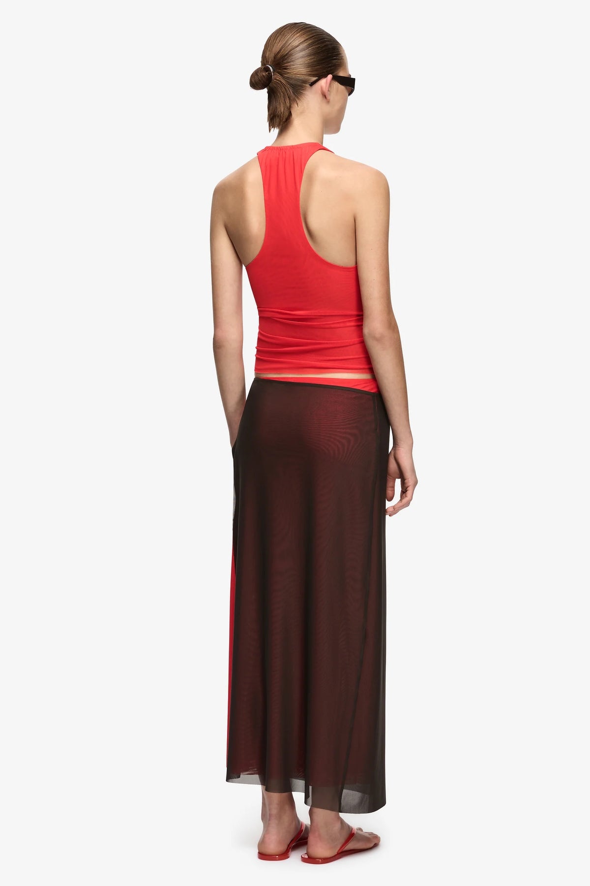 Bec + Bridge Alyna Racer Top | Flame