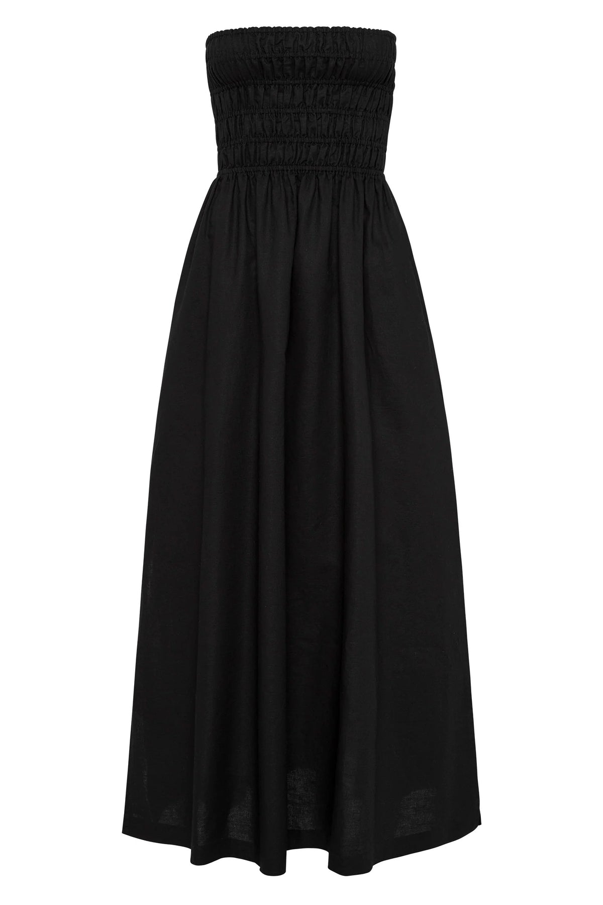 Nude Lucy Zuri Tencel Maxi Dress | Black
