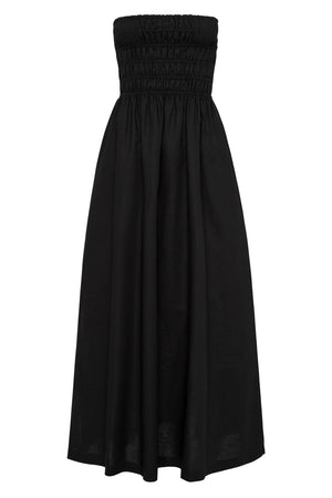 Nude Lucy Zuri Tencel Maxi Dress | Black