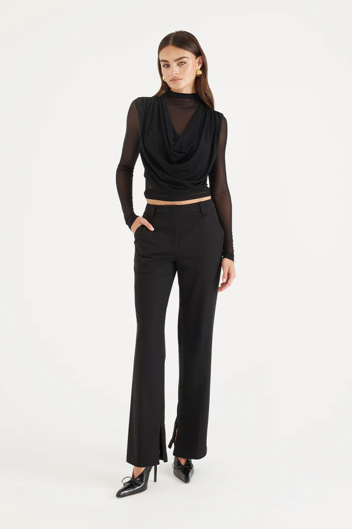 Madison The Label Grace Top | Black