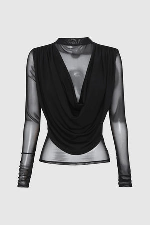 Madison The Label Grace Top | Black