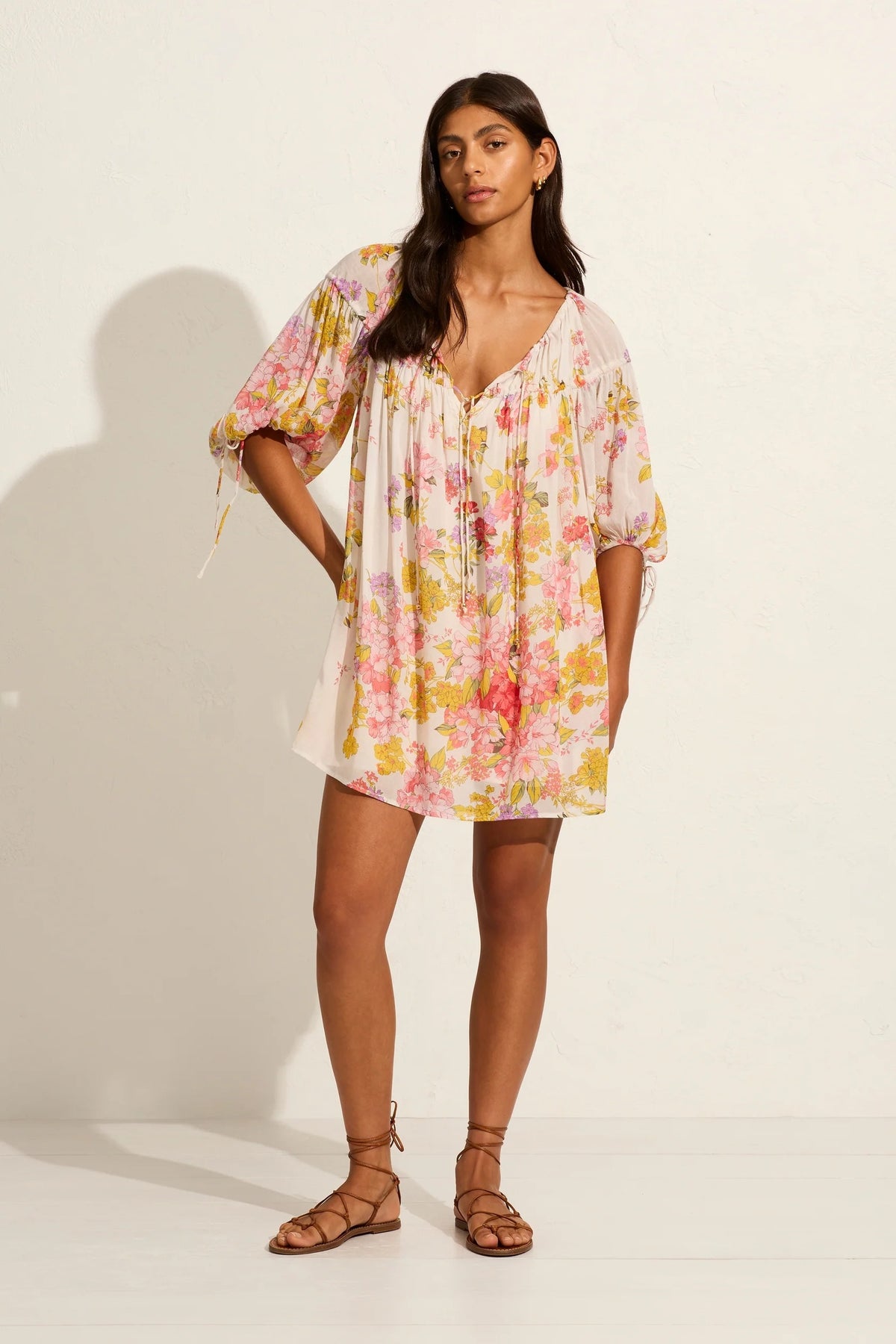 auguste the label mini dress Roselle Skylar Mini Dress Blush, 2 / XS