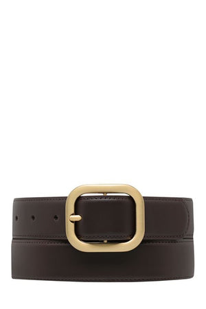 Status Anxiety The Falling Quite Belt | Chocolate/Gold