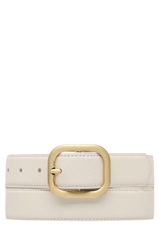 Status Anxiety The Falling Quite Belt | Ivory/Gold