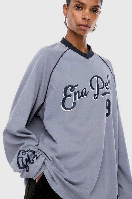 Ena Pelly Team EP Long Sleeve Top | Charcoal