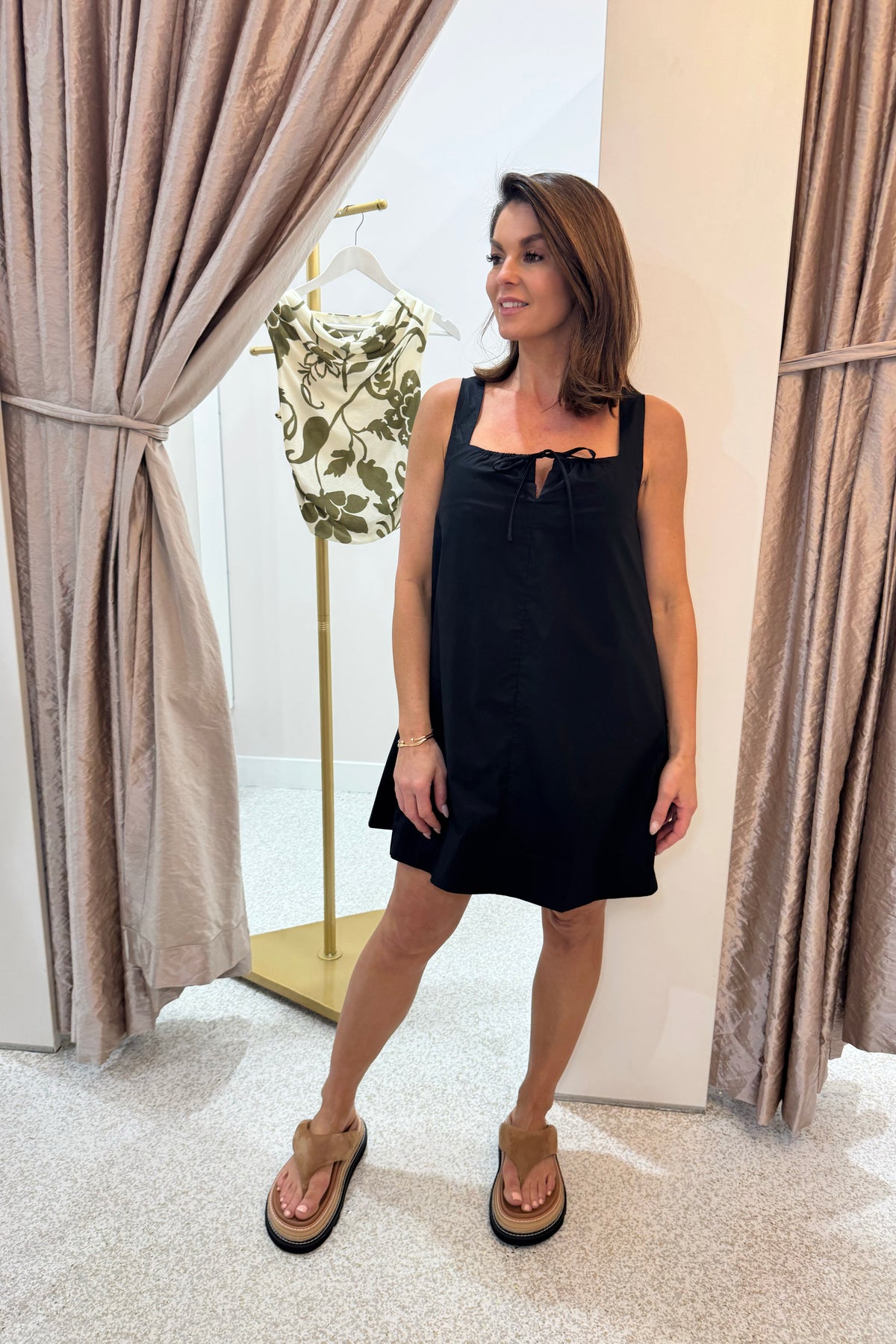 Nude Lucy Alexis Mini Dress | Black