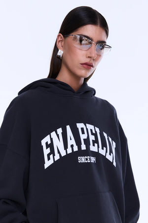 Ena Pelly Cassie Oversized Hoodie | Phantom / Charcoal