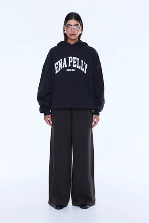Ena Pelly Cassie Oversized Hoodie | Phantom / Charcoal