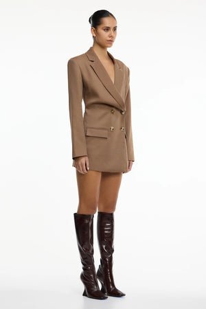 Significant Other Eris Blazer Dress | Taupe