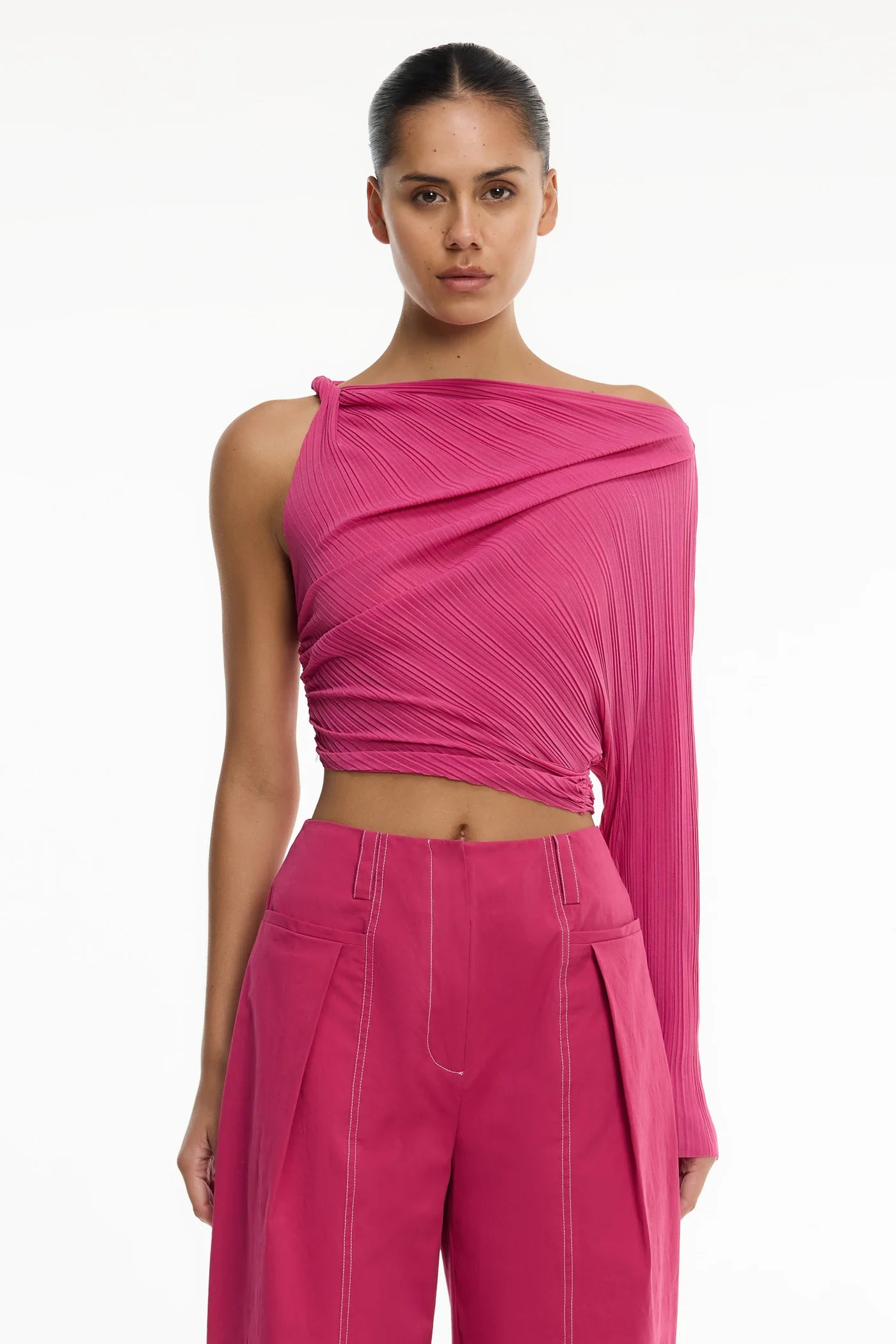 Significant Other Nesta Long Sleeve Top | Berry
