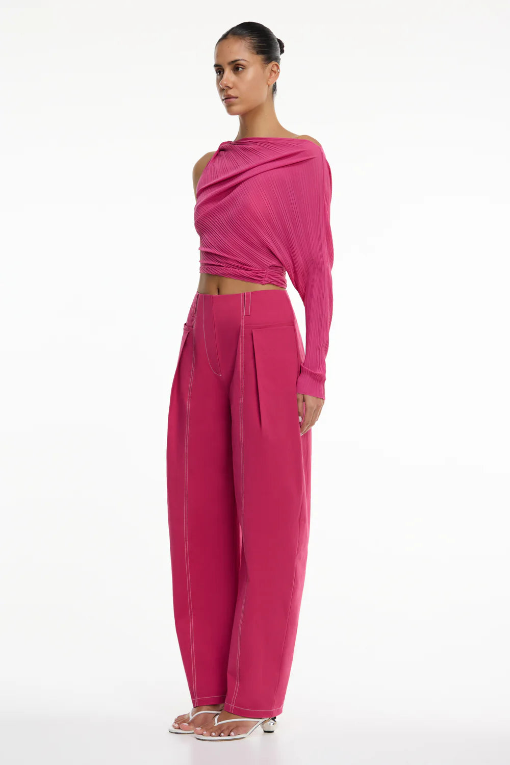 Significant Other Nesta Long Sleeve Top | Berry