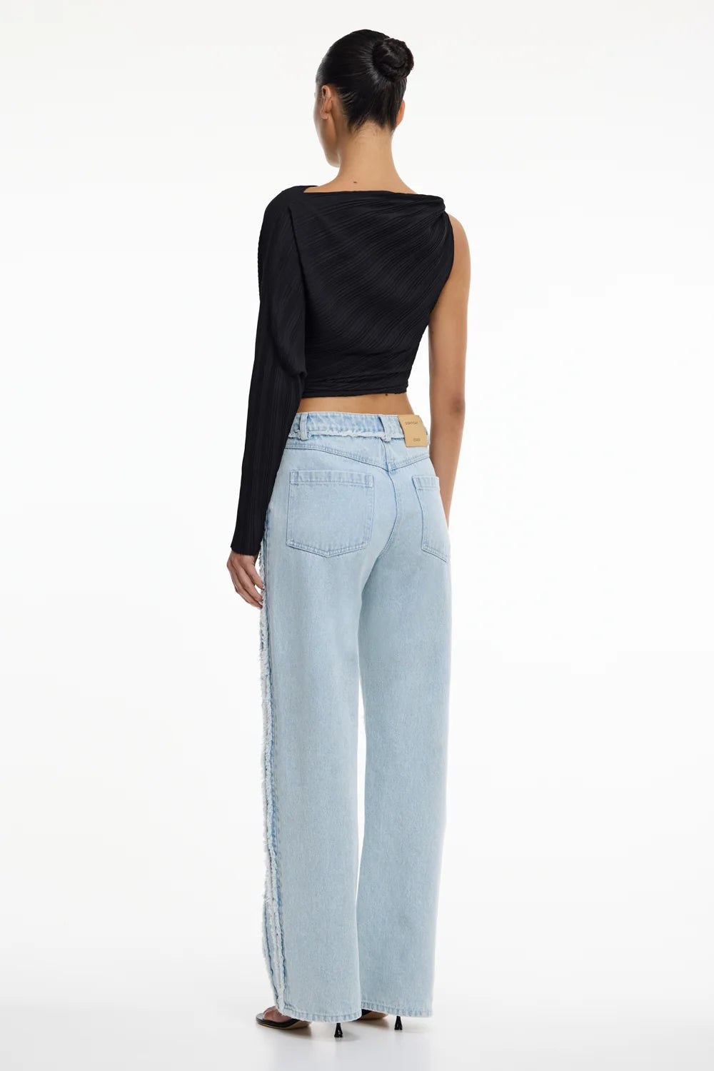 Significant Other Nesta Long Sleeve Top | Black
