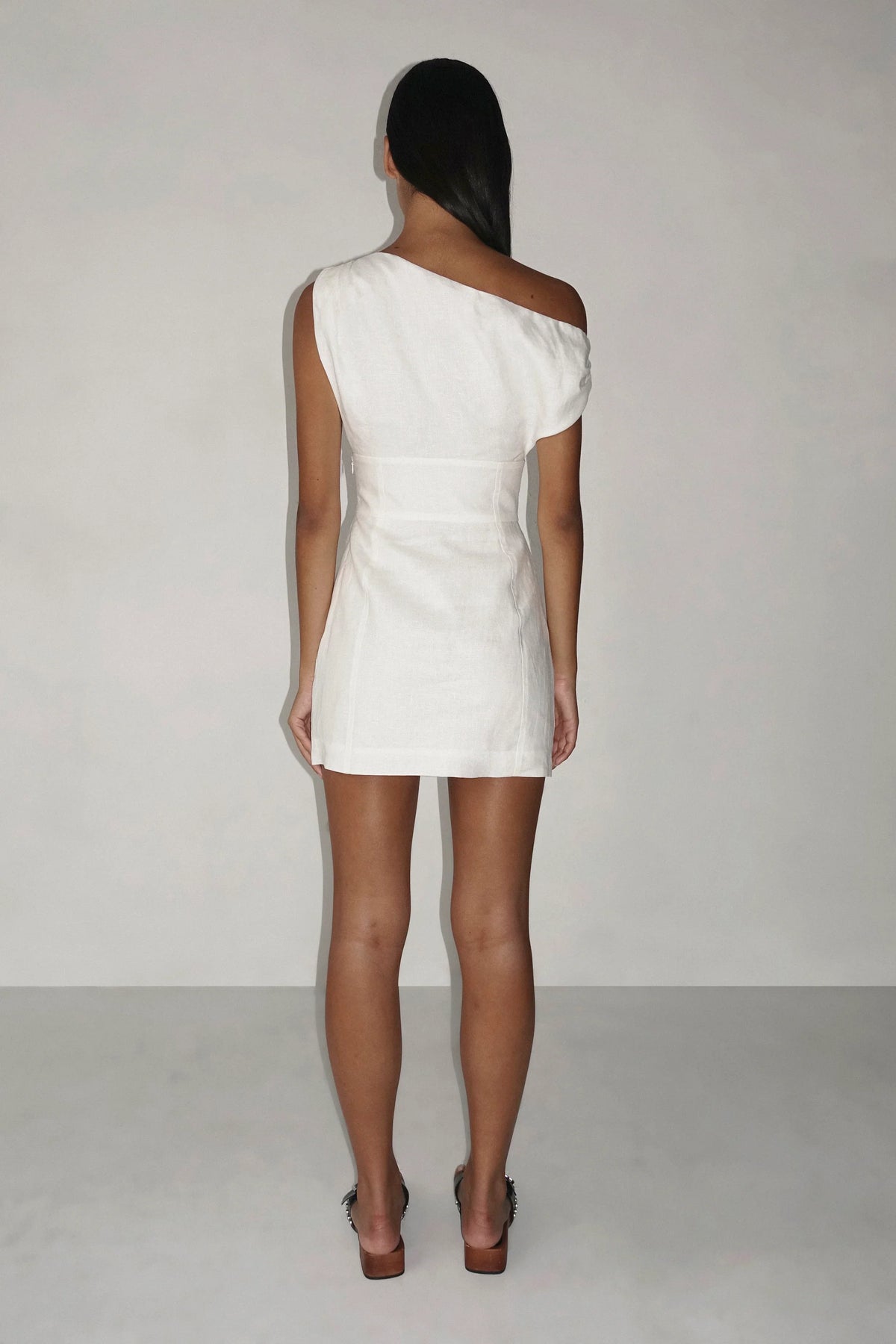 Ownley Claire Mini Dress | Ivory