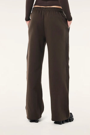 P.E Nation Voltage Straight Leg Trackpant | Coffee