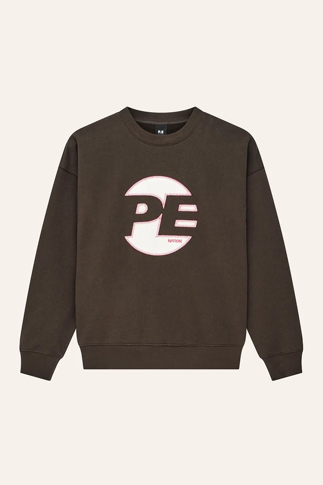 P.E Nation Oversized Sweat | Coffee