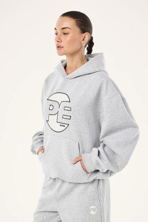 P.E Nation Voltage Hoodie | Mid Grey Marle