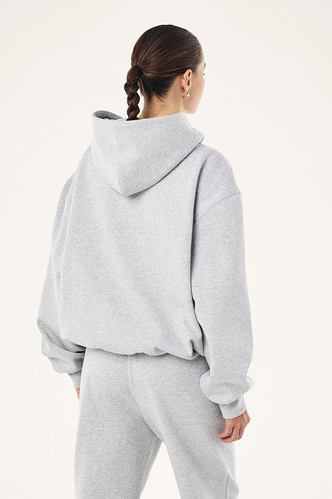 P.E Nation Voltage Hoodie | Mid Grey Marle