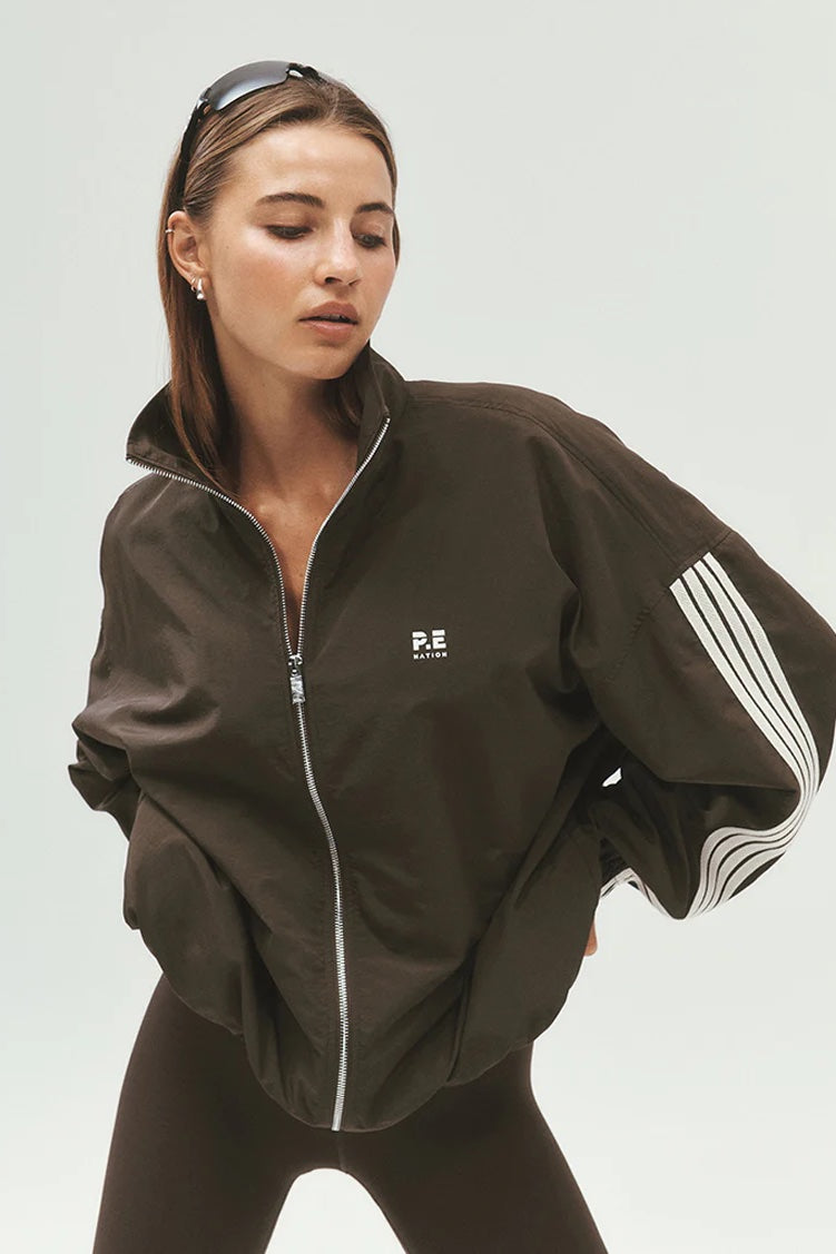 P.E Nation Radius Jacket | Coffee